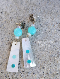 Peruvian Opal Earrings