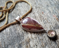 One of a Kind gemstone necklace is stunning.