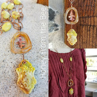 Nature art necklace