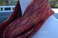 Linen stitch cowl