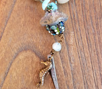 Ocean Inspired Statement Necklace, copyright Honey from the Bee