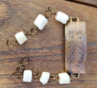 Sticks and Stones statement bracelet