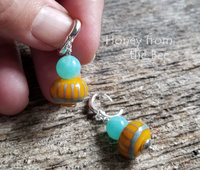 Peruvian Opal earrings