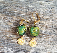 Spring earrings