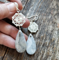 Orbicular Rhyolite earrings