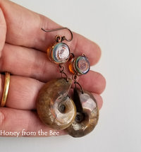 Spiral earrings