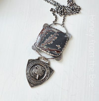 Statement necklace available separately