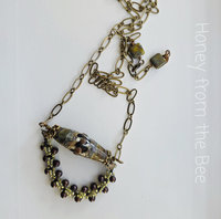 Earthtone necklace in browns