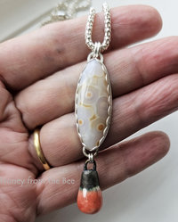 Sweet Ocean Jasper pendant necklace