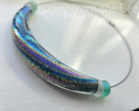 Pastel glass necklace