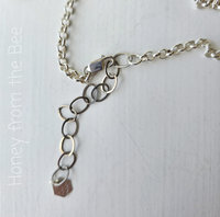 adjustable sterling silver chain