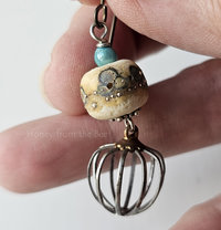 Casual boho style earrings