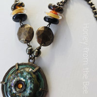 One of a kind necklace celebrating nature