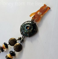 Art necklace inspired by nature