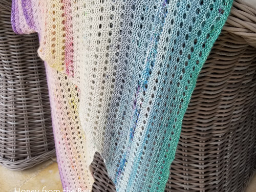 Pastel Rainbow Shawl