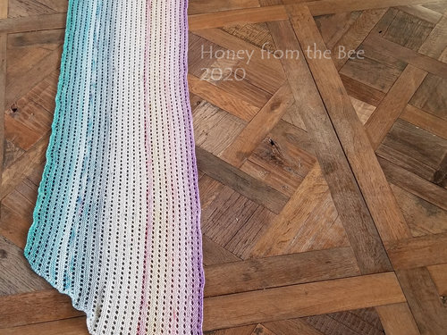 Pastel Rainbow shawl