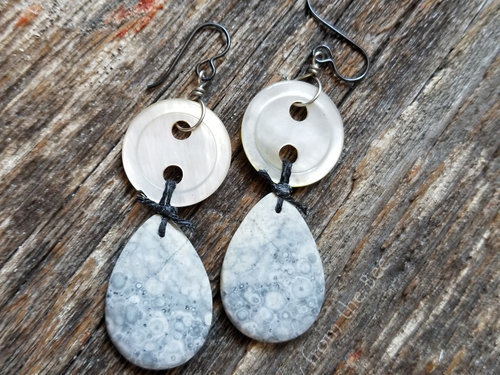 Orbicular Rhyolite earrings