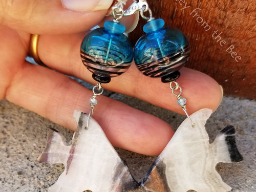 Amazonite earrings