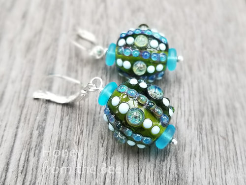 ocean inspired earrings