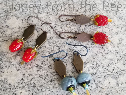 Berry earrings