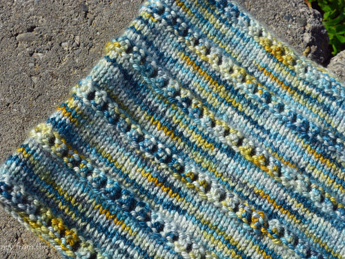Ocean inspired cowl
