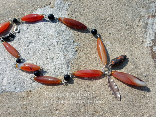 Orange Artisan Necklace