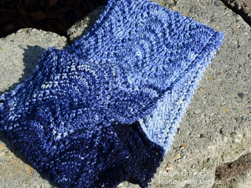 Knitted Lace cowl