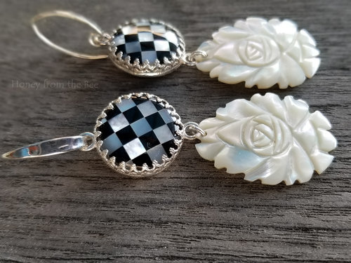 Rose Statement earrings