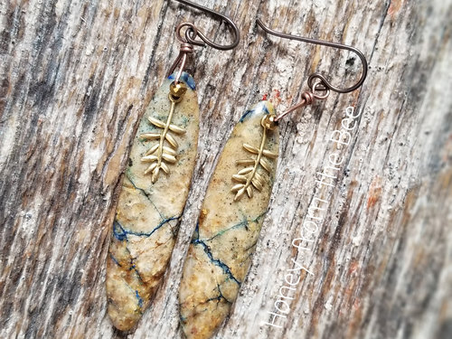 Fall artisan earrings