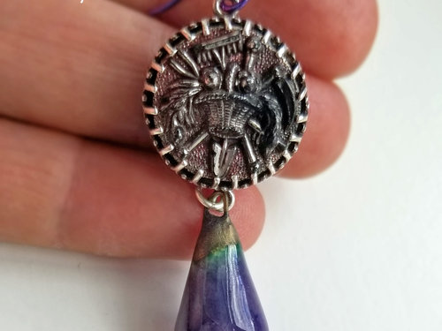 Antique button jewelry