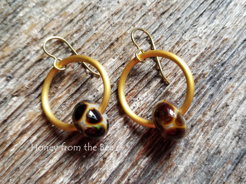 Animal Print earrings