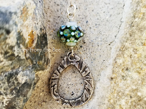 Nature inspired artisan pendant