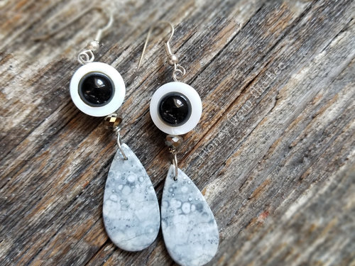 Orbicular Rhyolite earrings