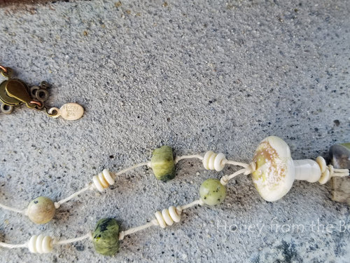 Mushroom necklace