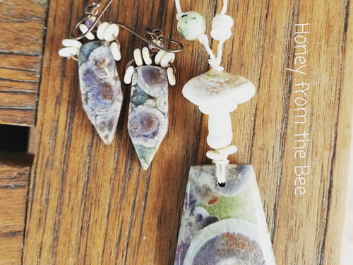 Mushroom Jasper Necklace