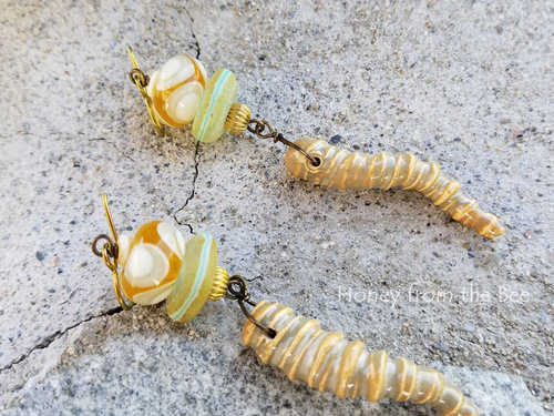 Ocean inspired earrings