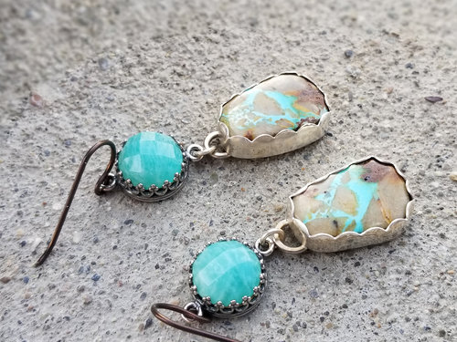 Turquoise Artisan earrings
