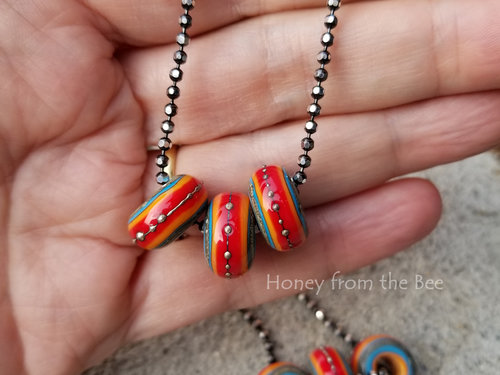 Lampwork necklace