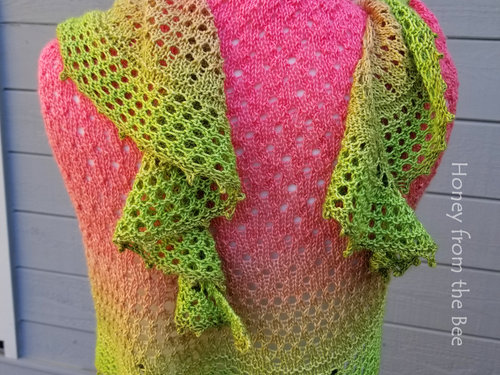 Summer lace shawl