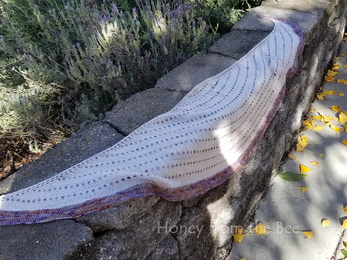 Polka Dot shawl