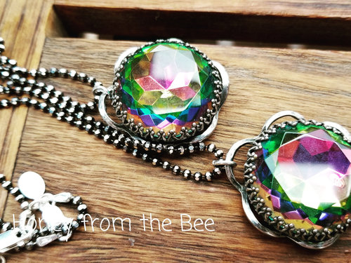 Watermelon Crystal pendant