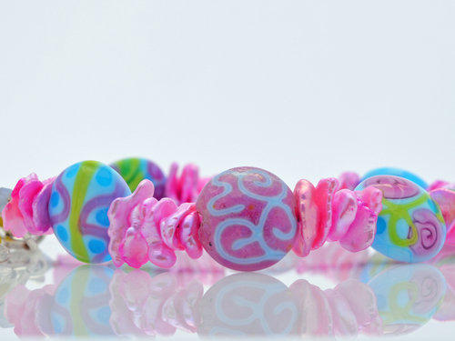 rose petals bracelet