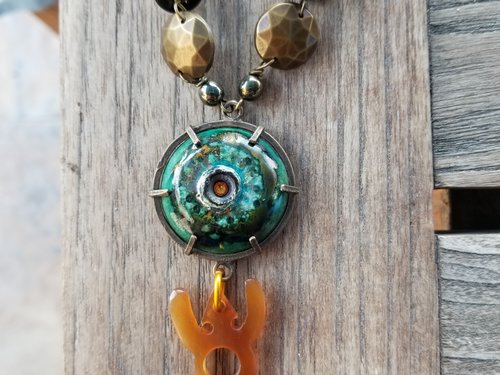 Burning Man festival necklace