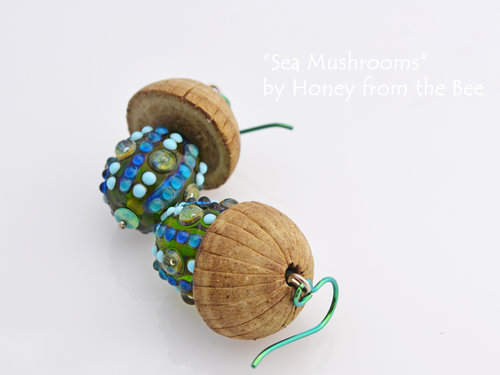 Boho Mushroom earrings