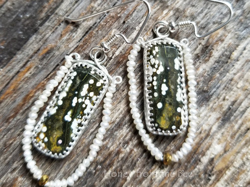 Nature inspired earrings