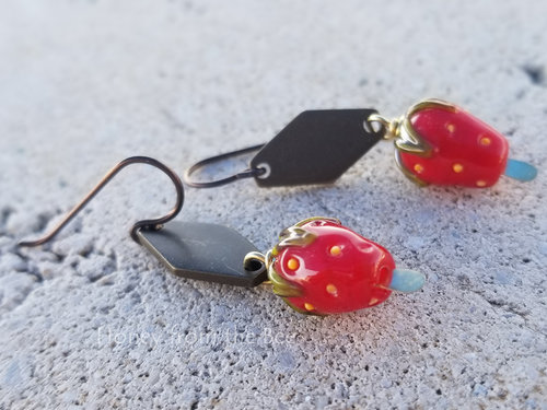 Summer Berry earrings