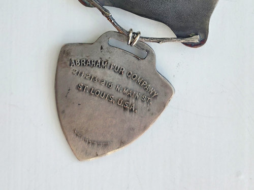 Antique watch fob for fur traders