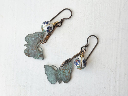 Everyday earrings feature butterfly