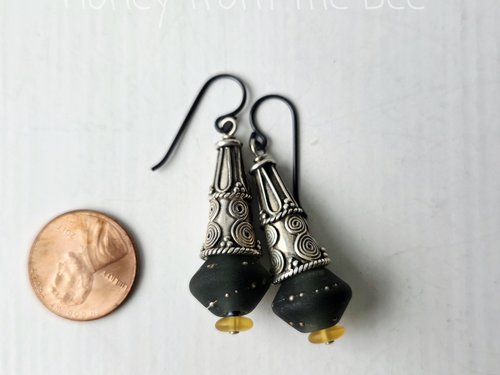 Starry Starry Night earrings in sterling silver