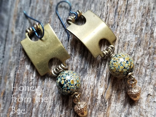 Autumn earrings